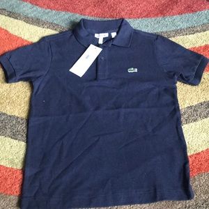 Lacoste navy color polo shirt size 8A/8YR